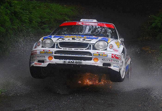 Illustration for article titled Since photos are not allowed in comments any more...here are some other flaming rally cars..